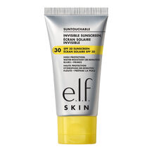 E.L.F. SKIN SUNTOUCHABLE INVISIBLE SUNSCREEN SPF 30 (PROTECTOR SOLAR Y PREBASE DE MAQUILLAJE)